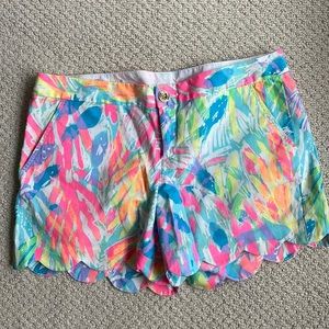 Lilly Pulitzer buttercup shorts EUC